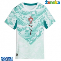 Portugal Cristiano Ronaldo #7 Gostujuci Dres za Ženska SP 2026 Kratak Rukav